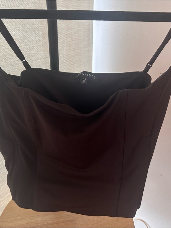 Dynamite Dresses & Skirts - Dynamite Black Strapless Bustier Top